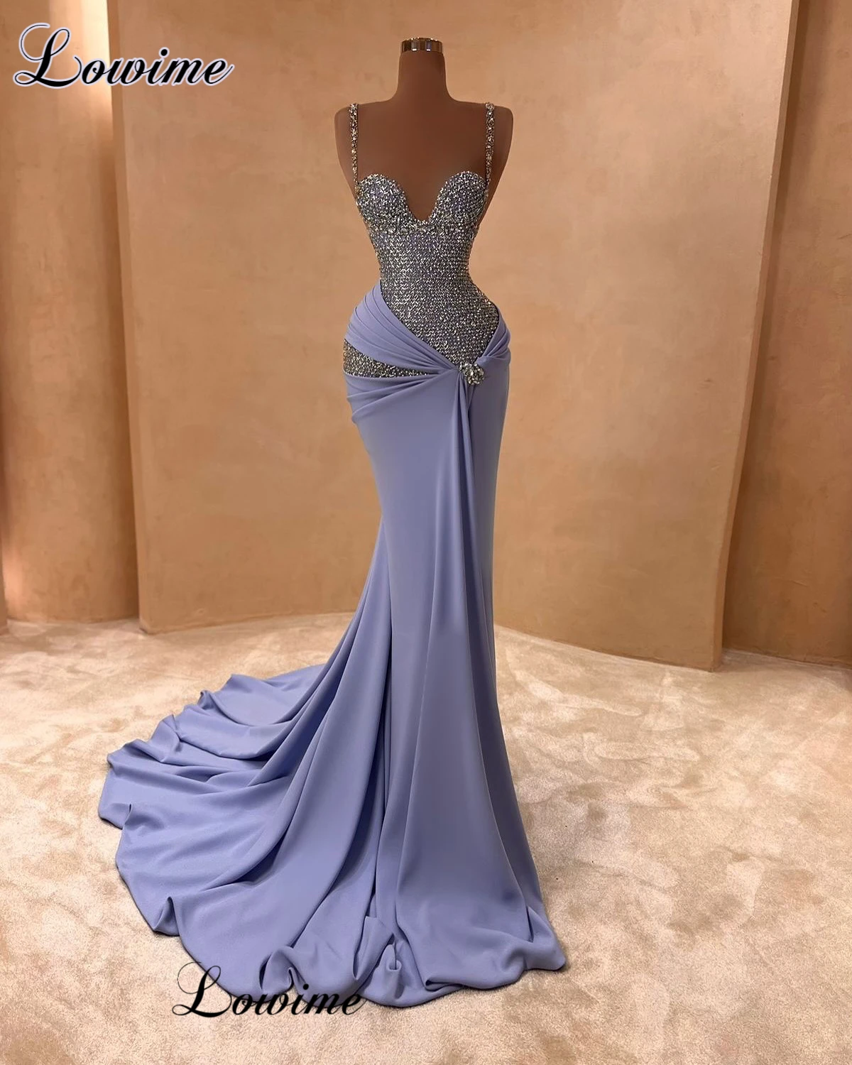 

Высокомодные платья знаменитостей русалки Спагетти из бисера, пляжные платья для выпускного вечера для женщин, Vestidos Para Mujer, платья для красной дорожки