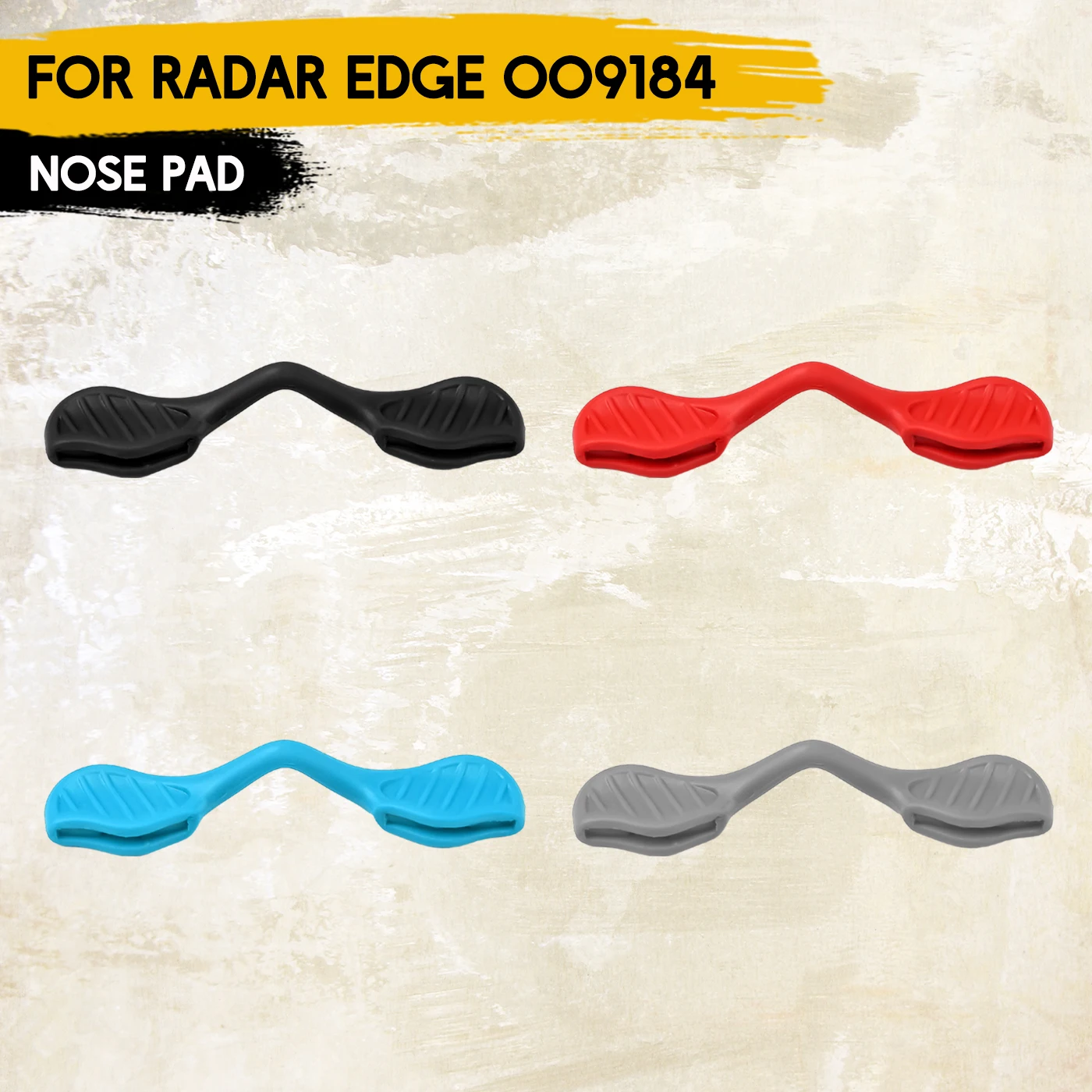 

Silicone Nose Pad Replacement Nose Piece for Oakley Radar Edge OO9184 Sunglasses Anti Slip Nose Guard