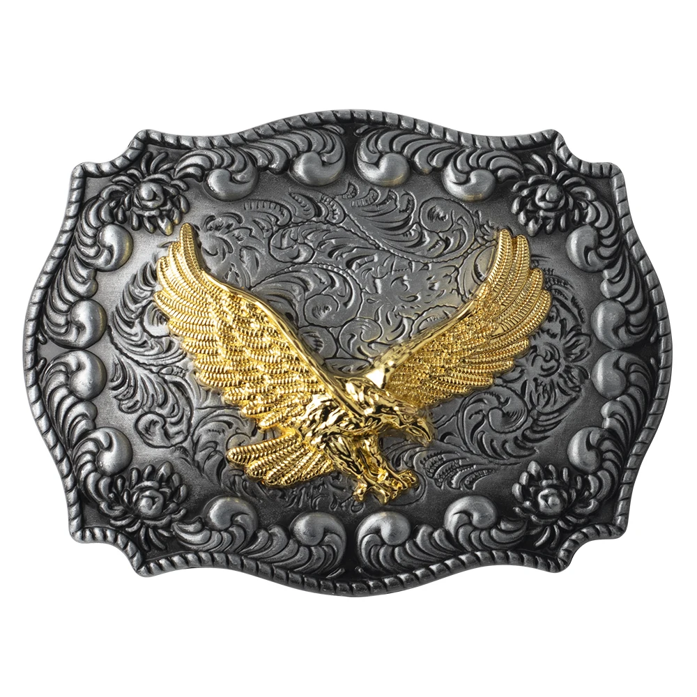 

Golden Eagle Belt Buckle Retro Decorative Clothing Accessories