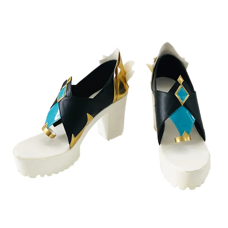 Sklep z cosplayami Yu: Buty cosplay Shenhe, Halloween, Karnawał, Impreza, Boże Narodzenie, Szyte na miarę