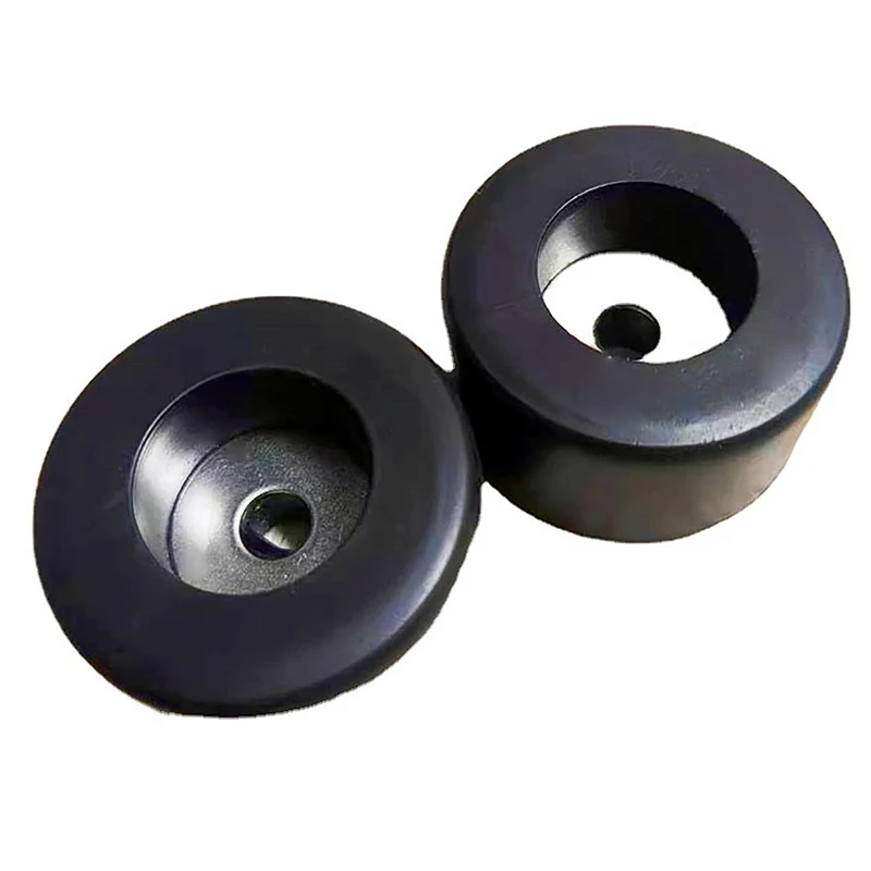 4PCS Cabinets Rubber Feet Damper Pad Base 4pcs Durable Black 38X20mm Large Case Speaker