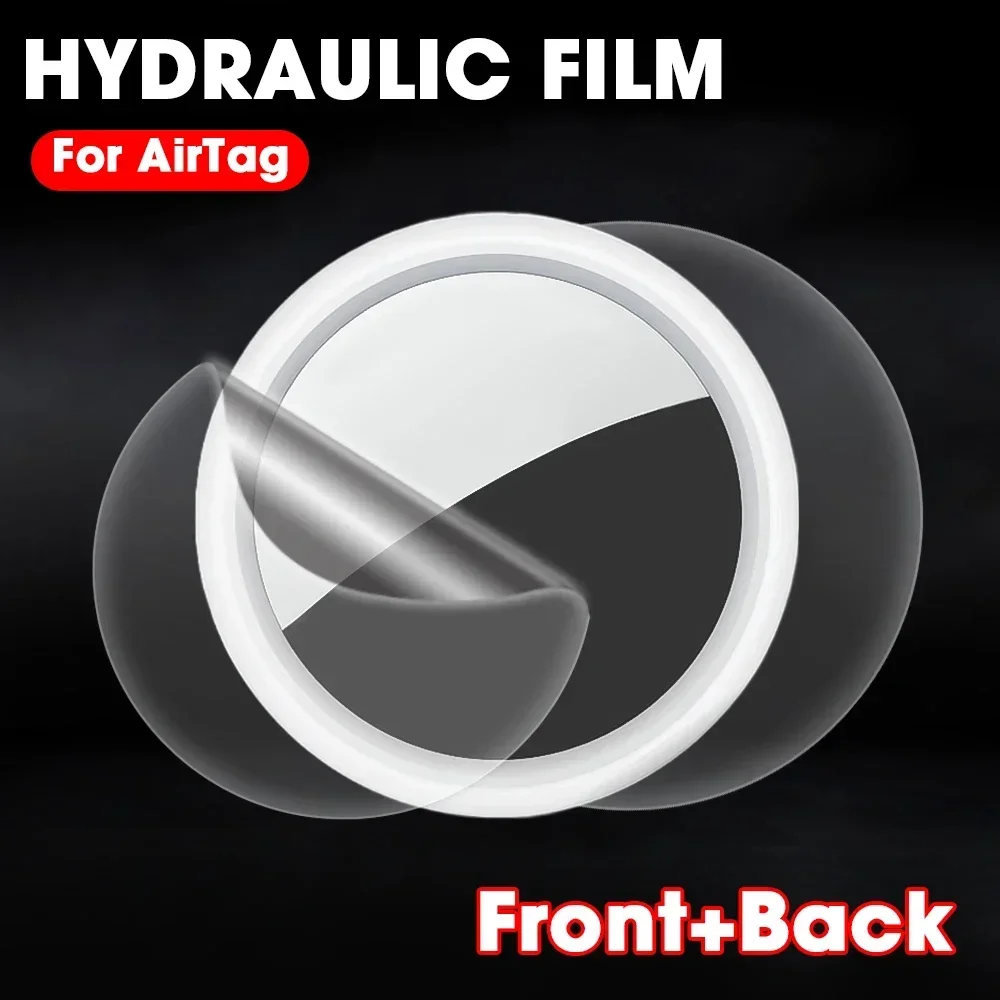 1-10PCS Front Back Hydrogel Films For Airtags Air Tag Locator Tracker Screen Protector HD Clear Anti-scratch Protective Film