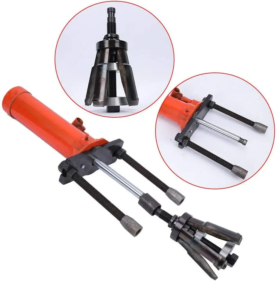 15T Universal Hydraulic Cylinder Puller Used Dry-Type & Wet-Type Pulling Tool for Cylinder Diameter 80-140mm