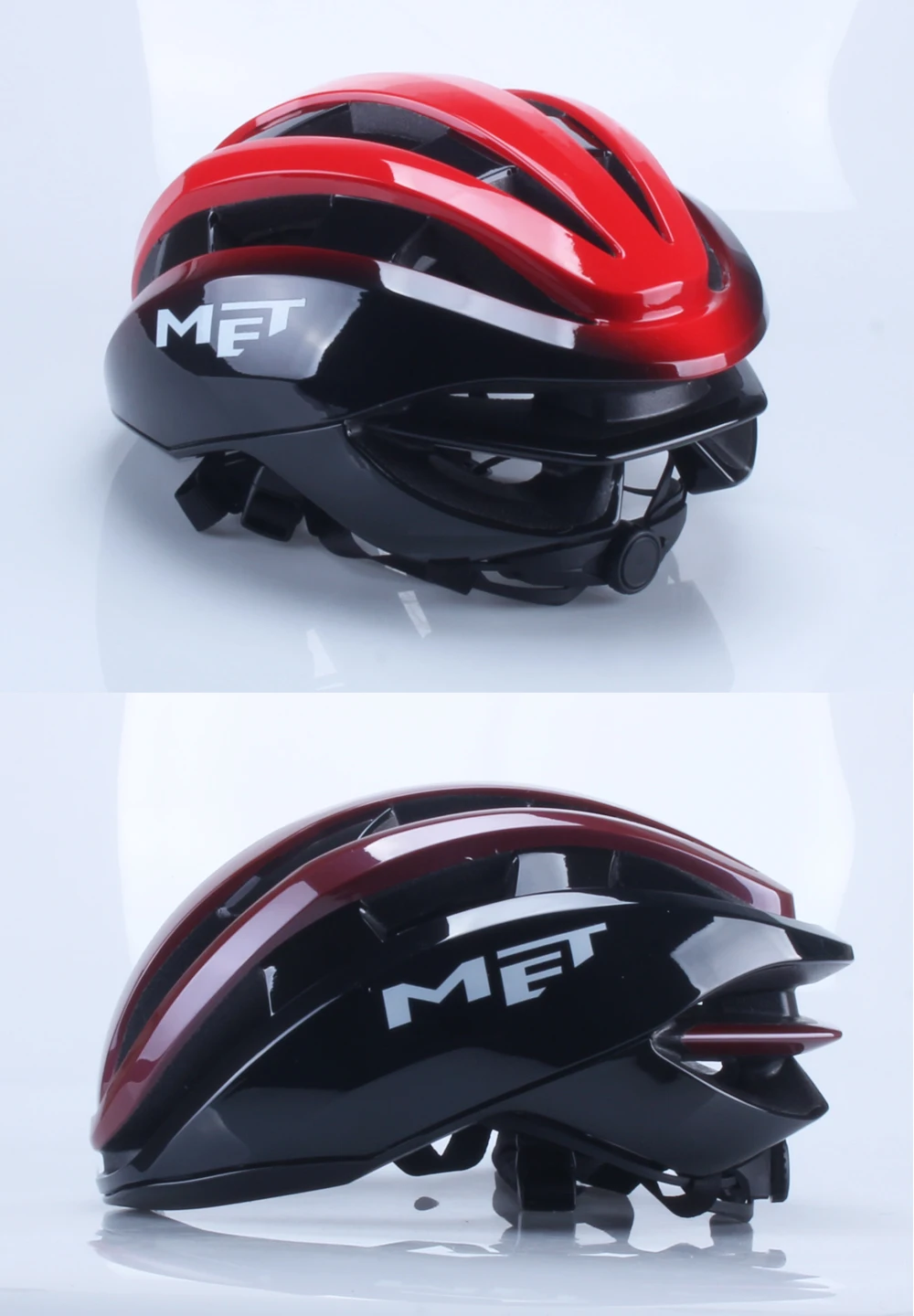 MET Rennradhelm, Sportlicher Ultraleichter Aero-Schutzhelm, Fahrradhelm für Herren und Damen, MTB-Fahrradhelm – Detail 6