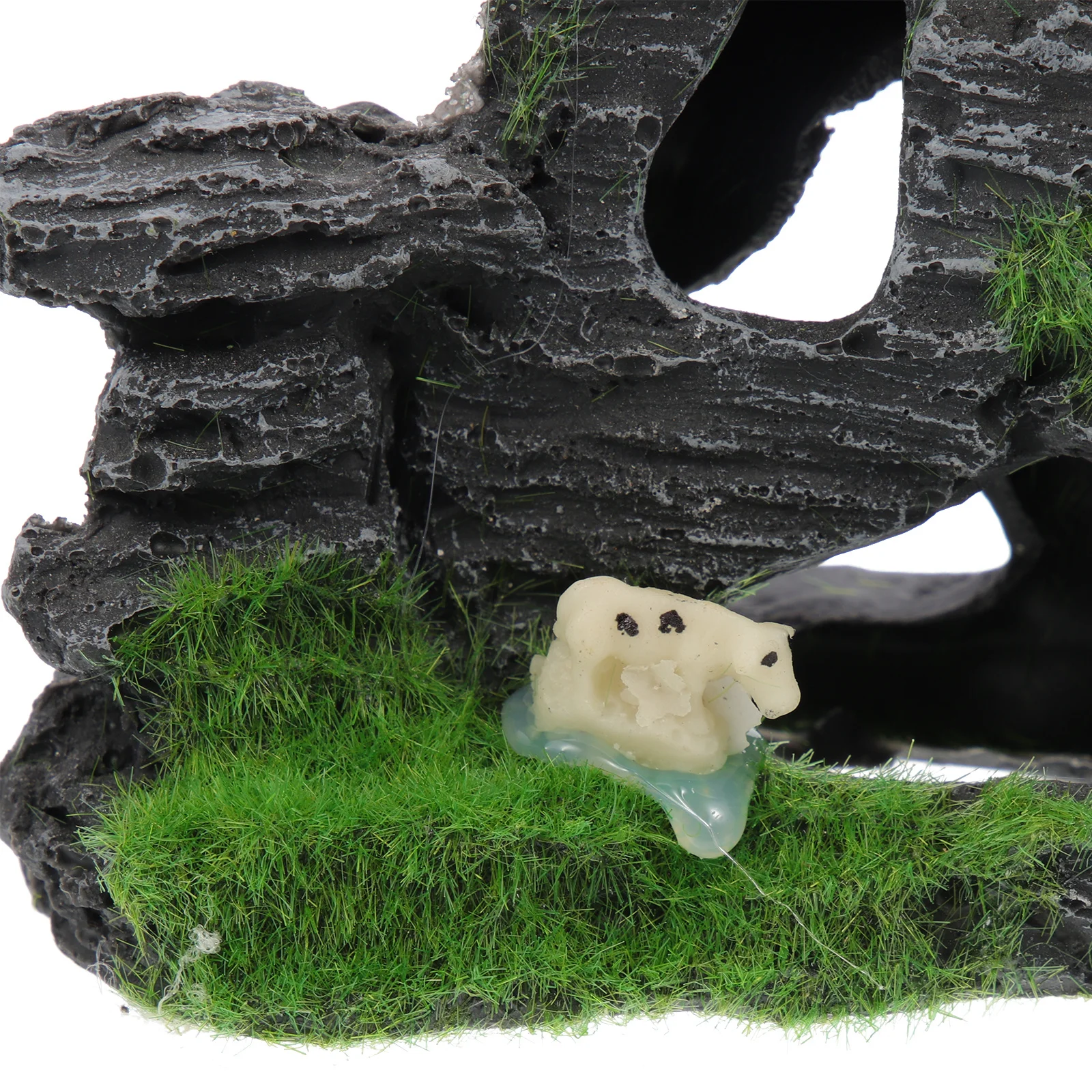 

Fish Tank Accessories Decorations Resin Aquarium Rockery Exquisite Craft Fine Workmanship Safe for Fish Aquarium Decor