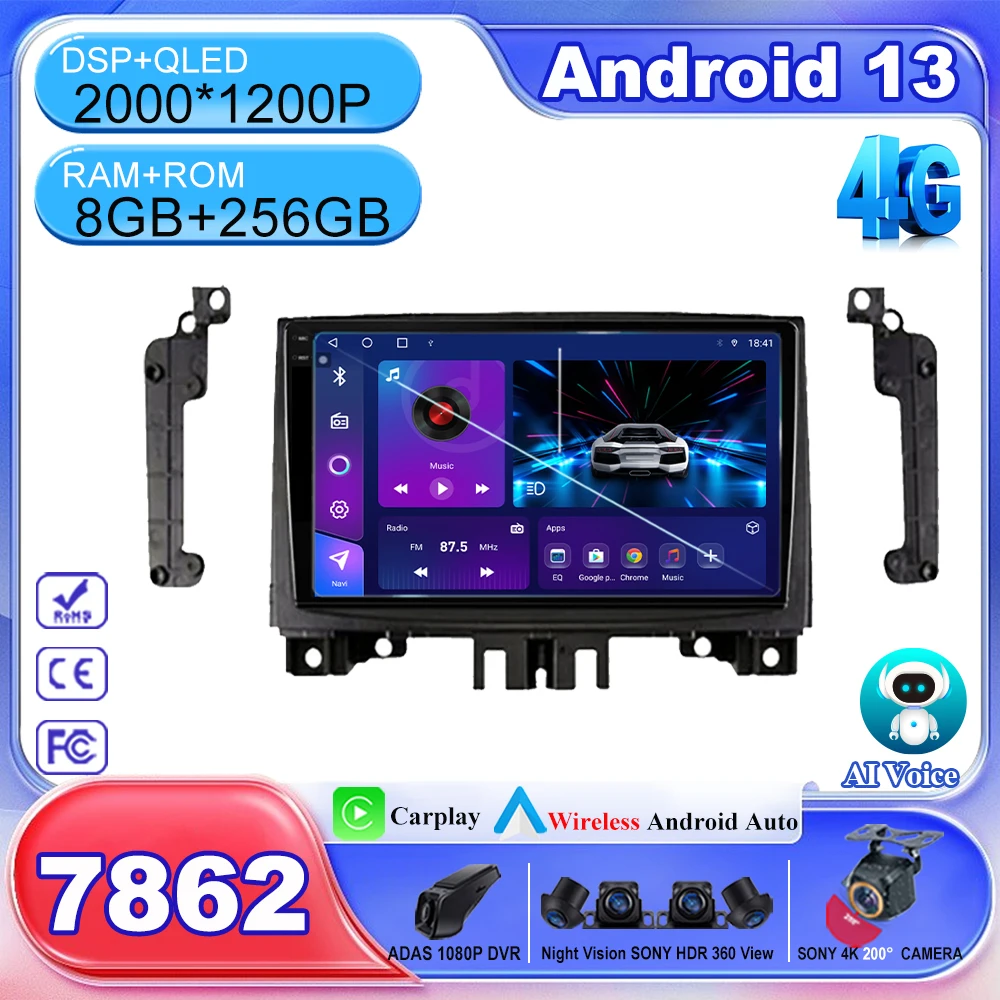 

Car DVD For Mercedes Benz Sprinter For VW Crafter 2006 - 2016 Android 13 Auto Radio Multimedia Player GPS Navigation NO 2din