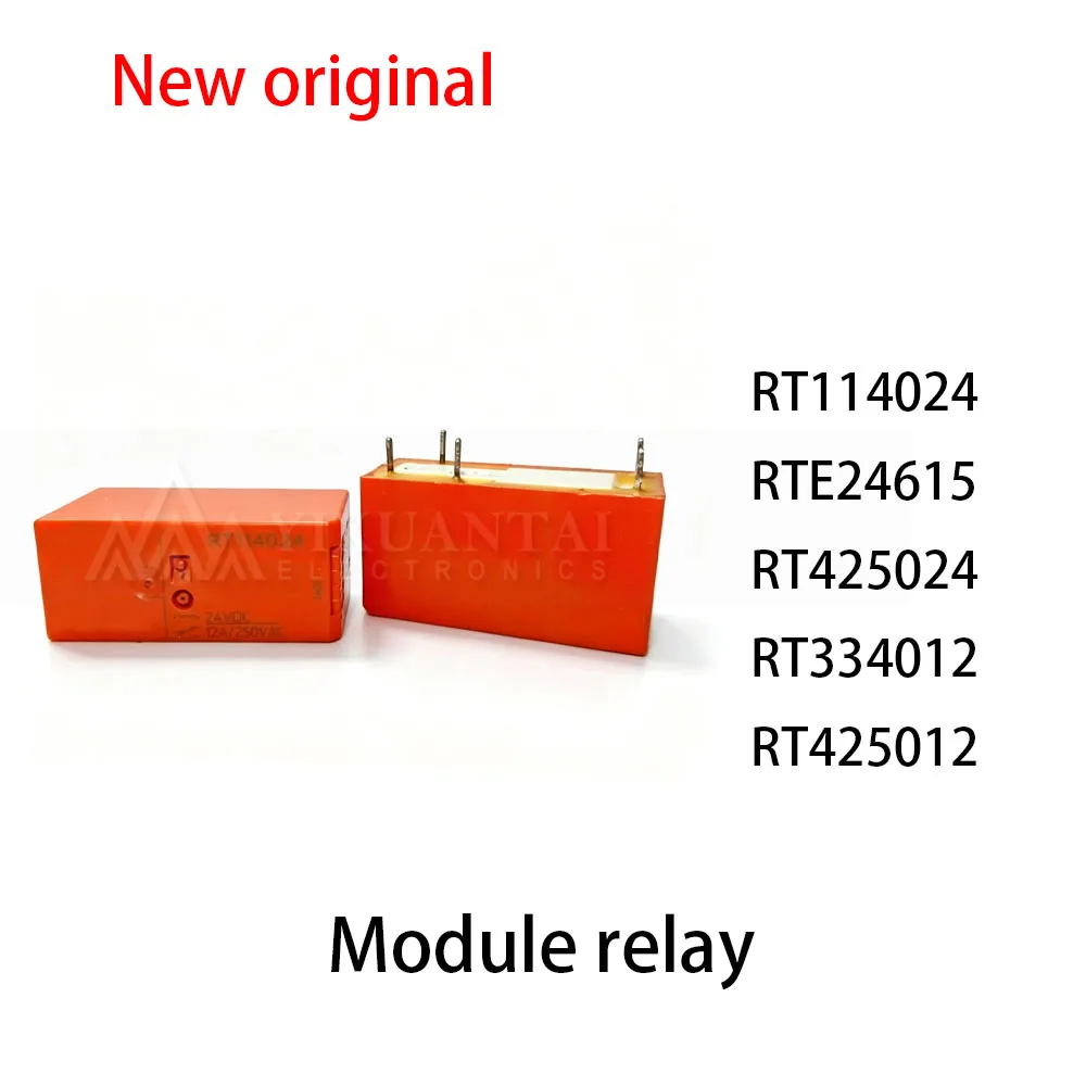 (10pcs) 100% New relay RT114024 RTE24615 RT425024 RT334012 RT425012 Module relay