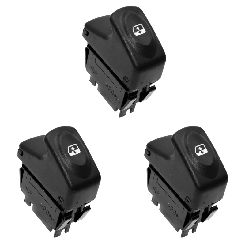 

3X 6 PIN Power Window Switch 7700429998 For Renault Kangoo 1997-2003 Megane 1995-2002 Scenic 1996-2003 Clio II 1998-2001