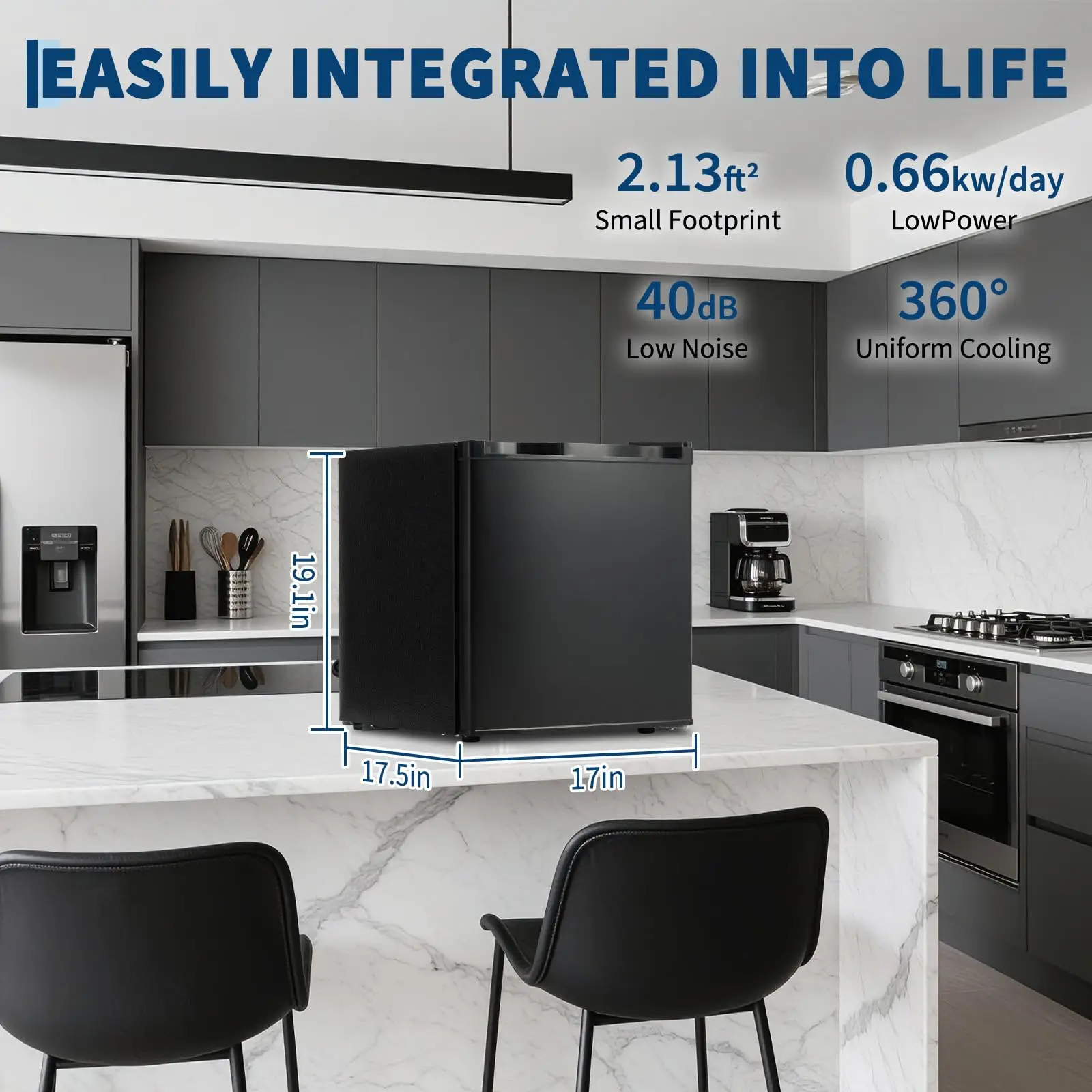 ثلاجة صغيرة 1.6/3.1 قدم مكعب مع فريزر باب واحد/مزدوج ترموستات قابل للتعديل ثلاجة مدمجة لمكتب الشقة المنزلية