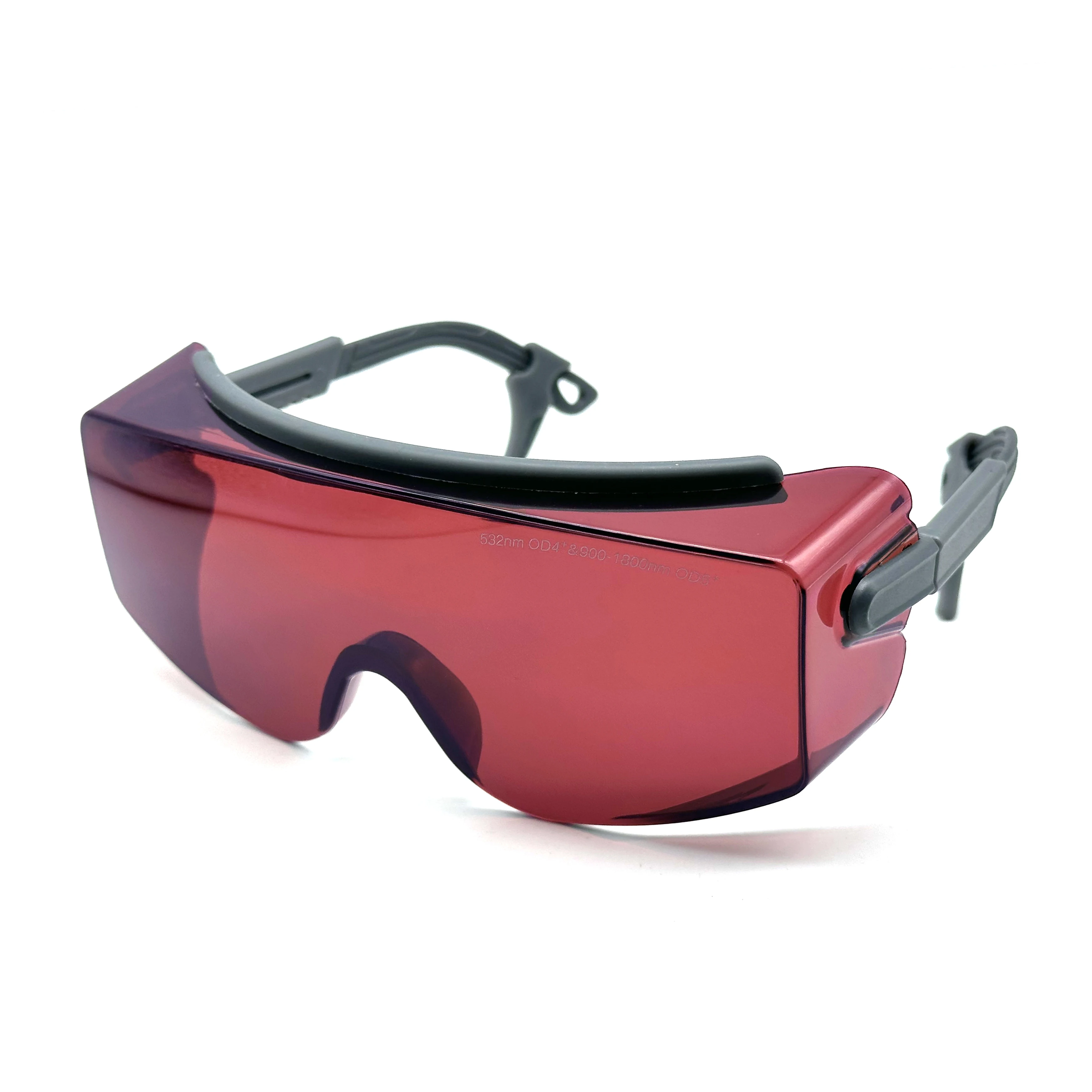 Laser Safety Glasses 532nm OD4+ 900 1800nm OD5+ For Laser Welding Brazing VLT25%