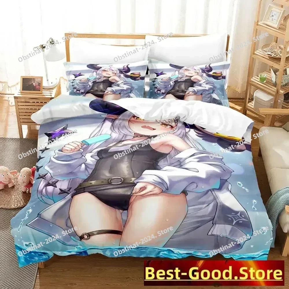 

2023 La Darknesss Bedding Set Printed Bed Set With Pillowcase Bed Duvet Cover Soft Single Double Queen Super King Size Bedroom