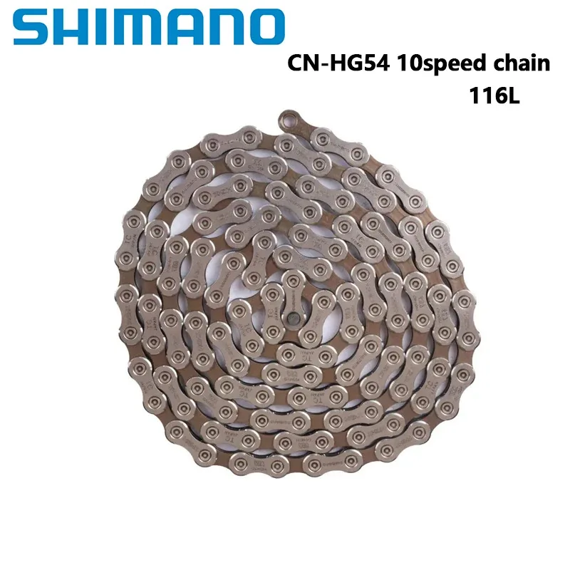 SHIMANO HG40/HG53/HG54/HG93/4601/6701 Chain for MTB Bike DEORE 1X10 Speed 10s 10v Mountain Bike Ebike Chain Original Parts