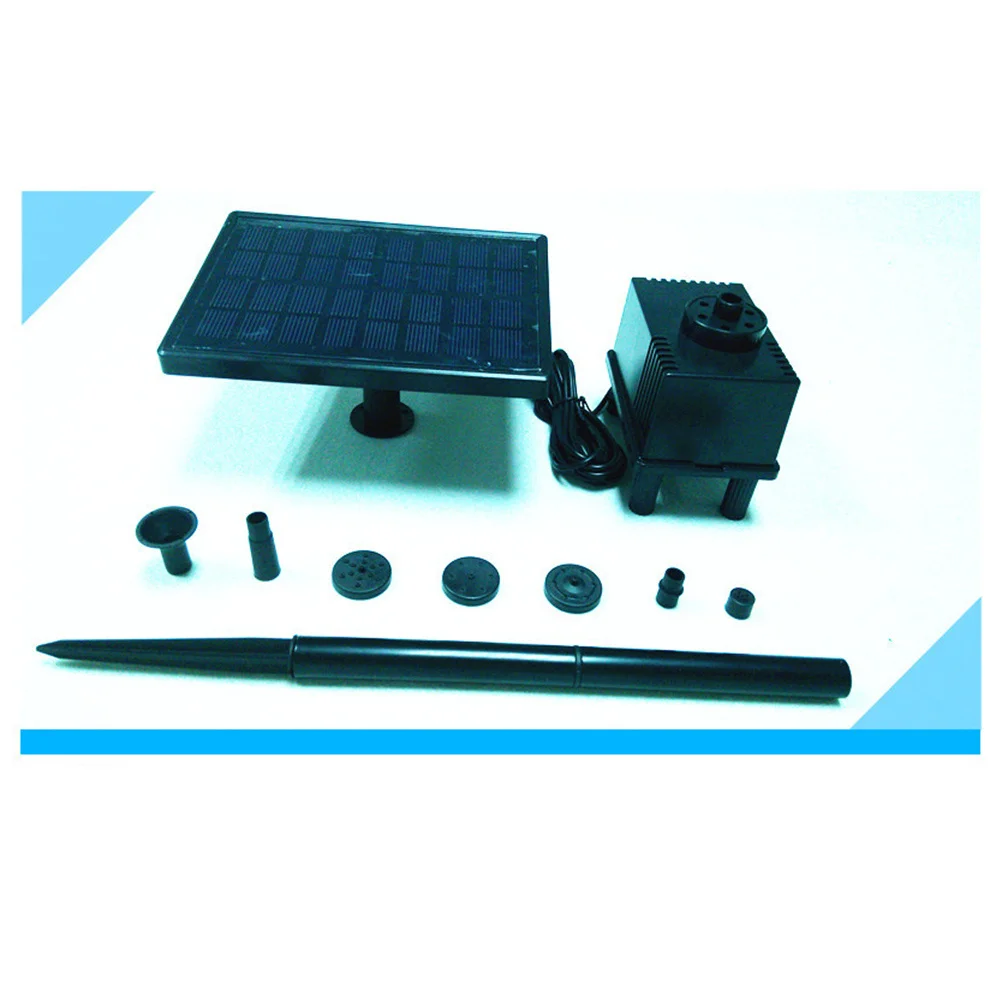 

220L/H Solar Water Pump 6-12V Brushless Submersible For Aquarium Fountain Fishpond Bonsai Garden Pond Decor Cooling System Water