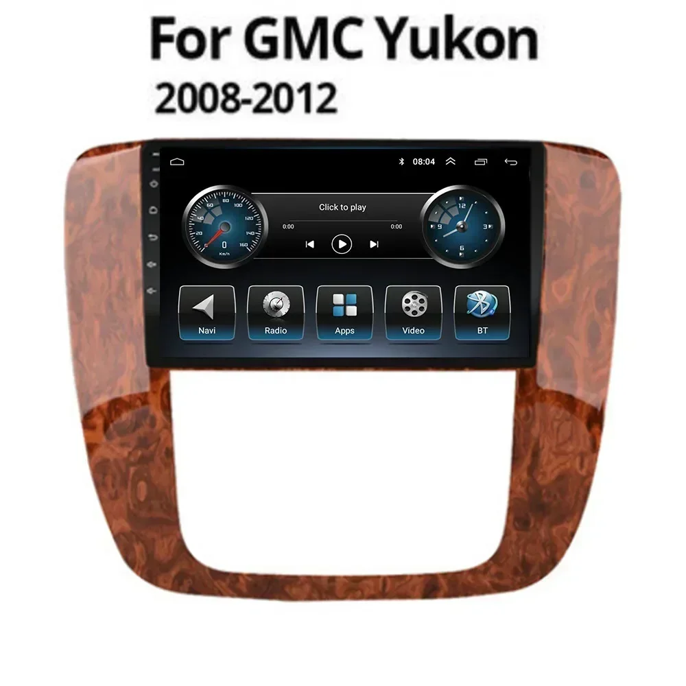 

Android авто радио для GMC Yukon Chevrolet Tahoe Suburban 2008-2050 GPS-навигация мультимедийный видеоплеер стерео BT DVD