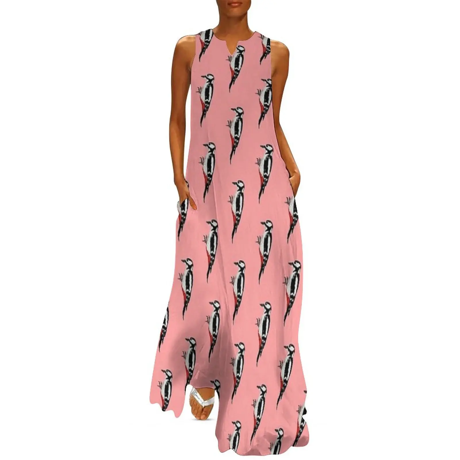 

woodpecker Long Dress sexy short dresses daring elegant women's sets women's fashion dresses party dresses woman