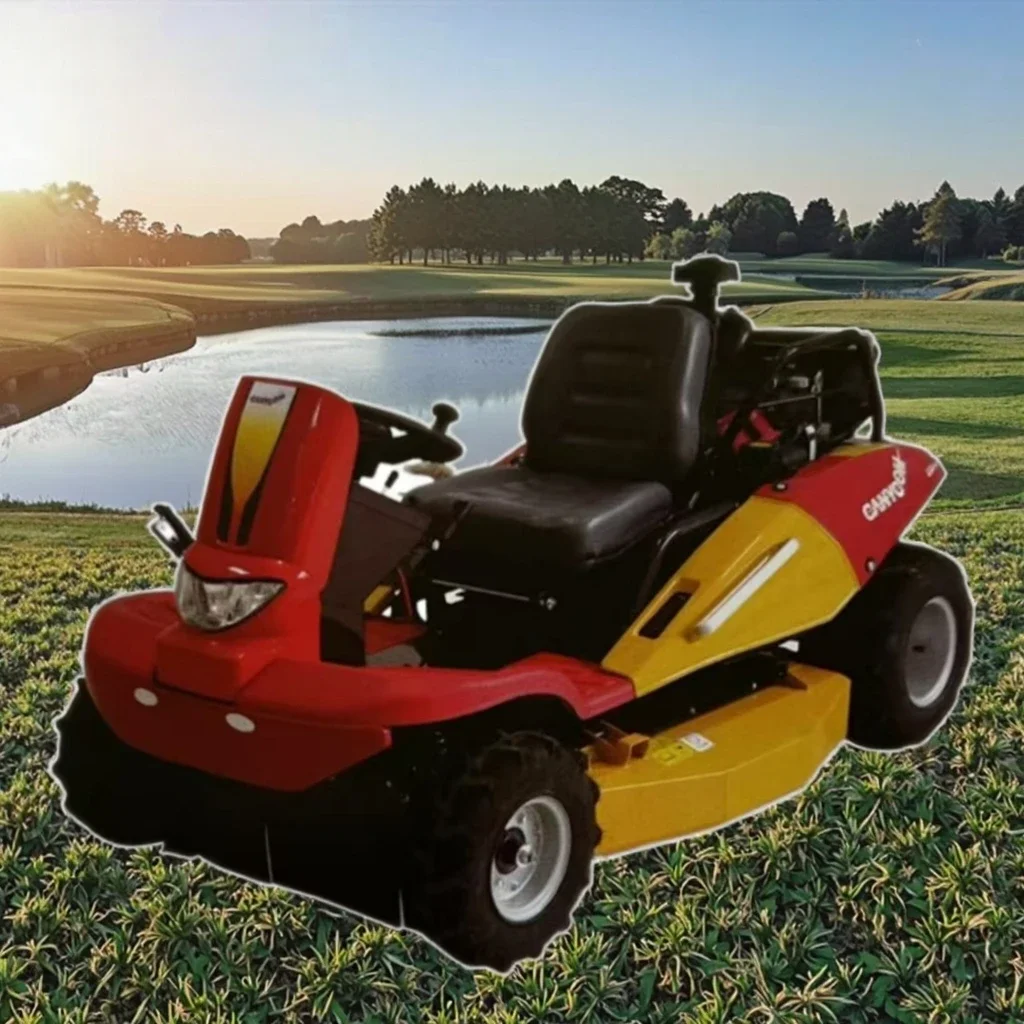 Professional 22HP 4-Stroke 24V  Engine Industrial Ride-On Lawn Mower Tractor for Large Lawns Deposit