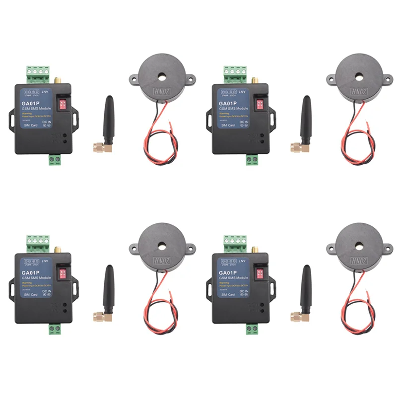 APPLIA-4X GA01P Automaat GSM Alarm Box Ondersteuning Stroomuitval Alert Eén alarmingang Eén alarmspanningsuitgang