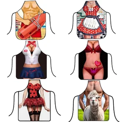 Valentine Mom Kids Family Matching Apron Mother Child Cooking Baking Apron Mama Pinafore Children Apron Valentine's Day Gifts