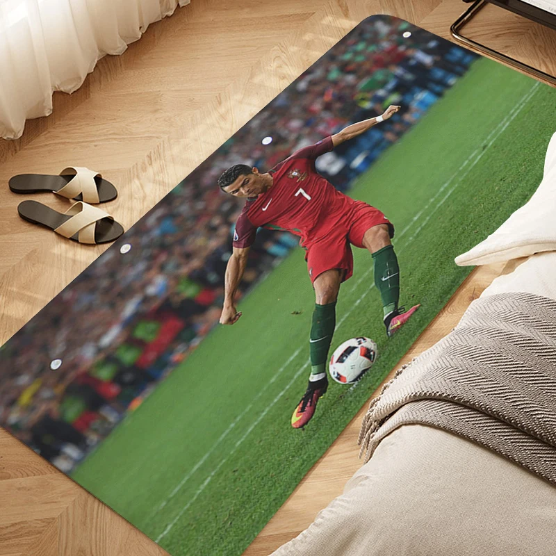 Bedroom Rug D-Cristiano D-Ronaldo Waterproof Bathroom Mat Kitchen Living Room Floor Carpet Slip-resistant Entrance Door Doormat