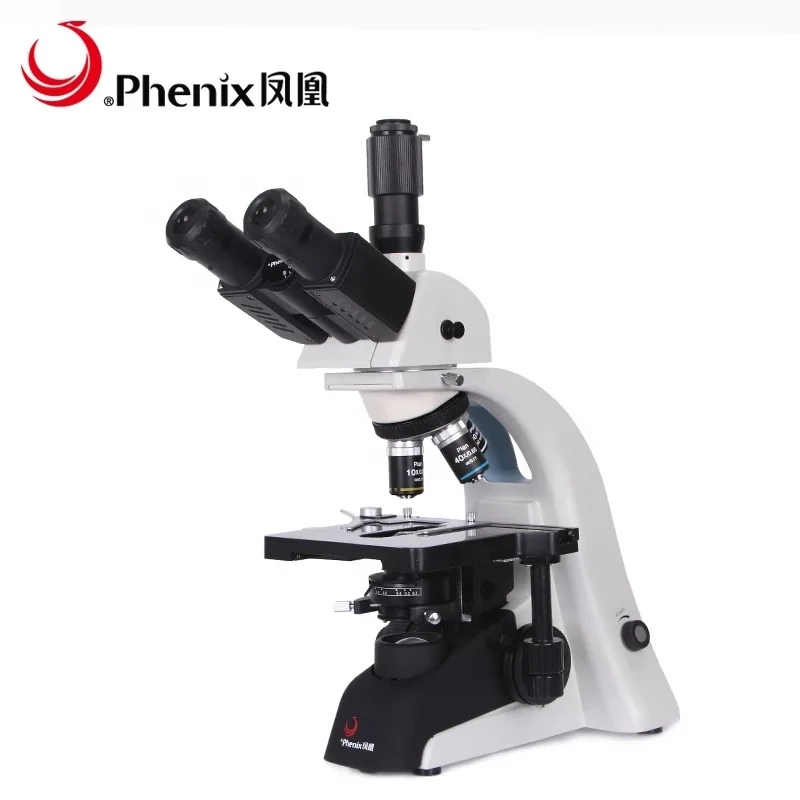 Phenix 5.0mega camera Professinal 40X-1600X Trinocular Biological Microscope for laboratory