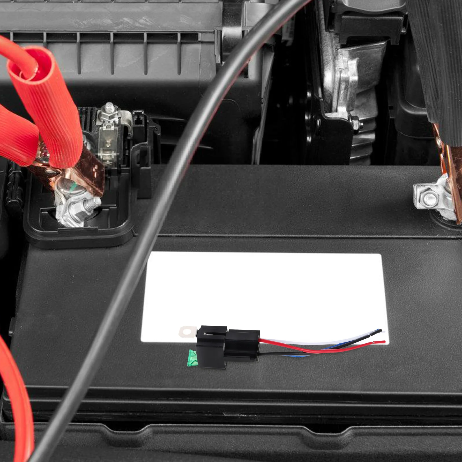 السيارات 30A فيوز المدمج في قاعدة لأنظمة تكييف الهواء مروحة المحرك كاتب العالمي التتابع عدة مرحل السيارة #1