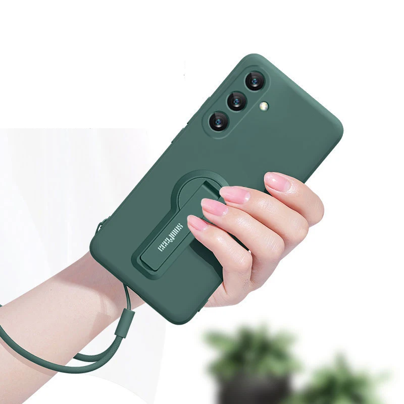 Phone Case For Samsung Galaxy M55 M15 M13 M14 M53 M51 M23 M33 M34 M31 M30 M21 Liquid Silicone Cover Case Holder Screen Protector