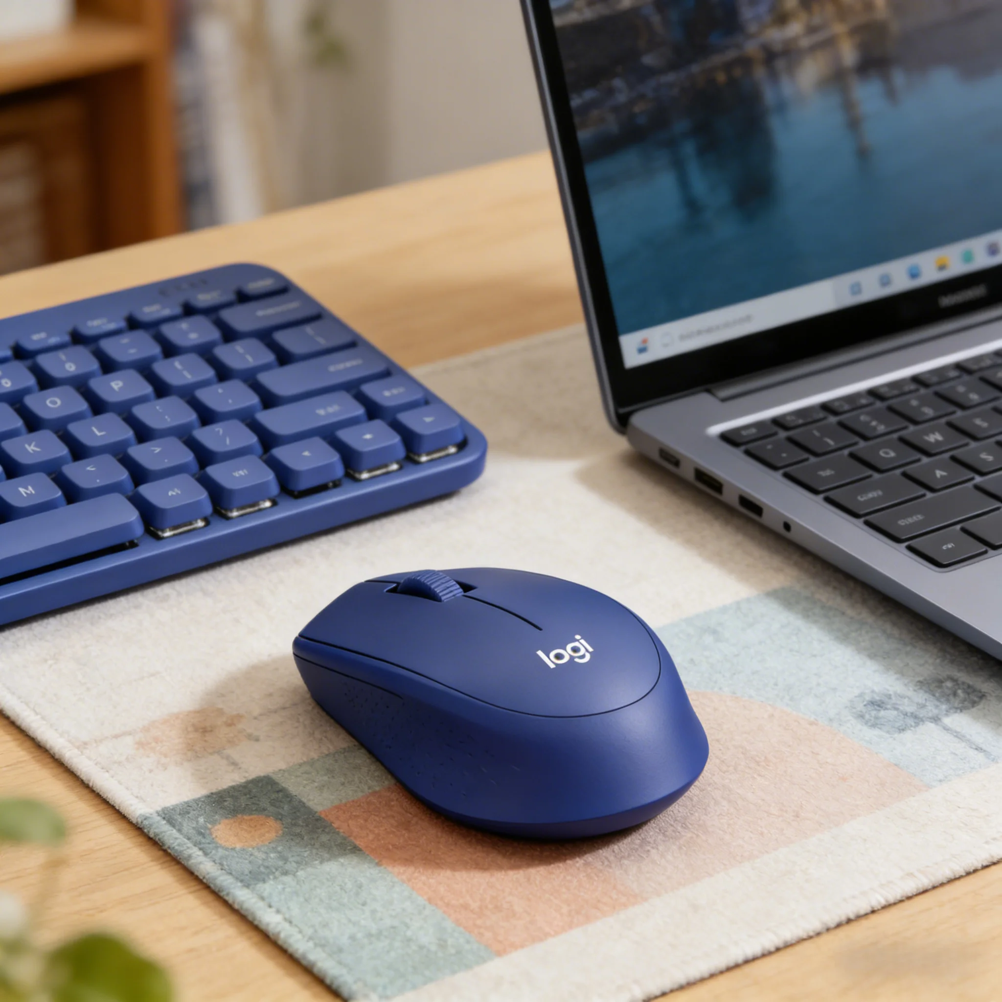 

Беспроводная мышь Logitech M330 SilentTouch с 90% снижением шума, бесшумный клик, для офиса, библиотеки, дома, ноутбука, настольного ПК