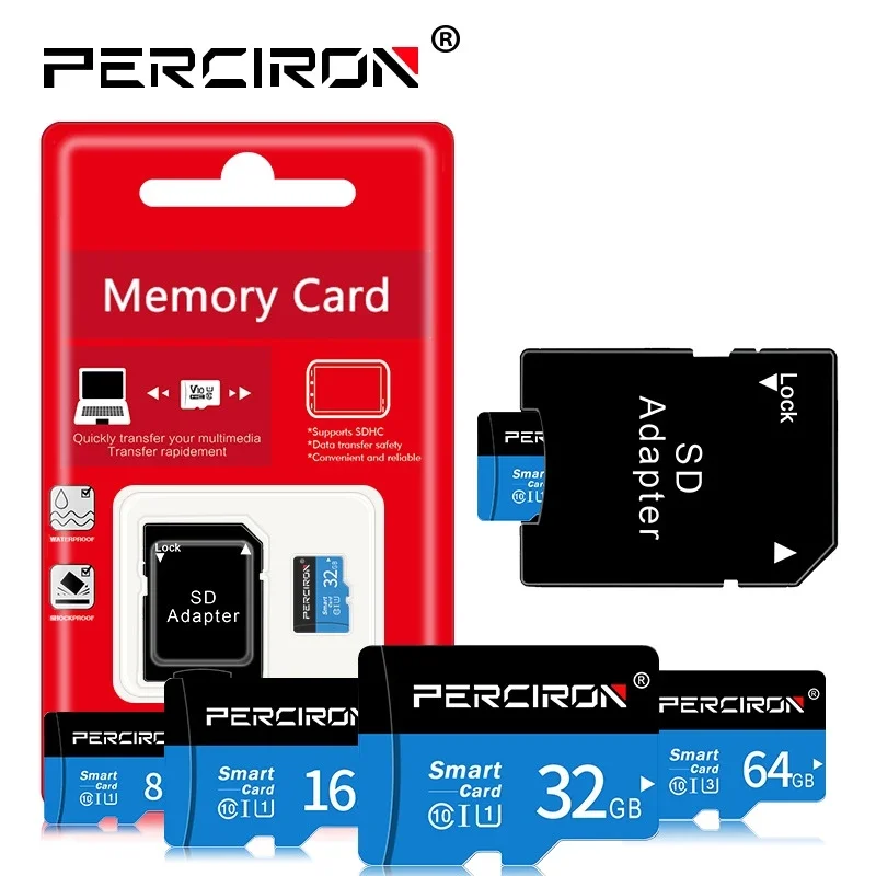 Original 128GB Memory Card High Speed Mini SD Card 8GB 16GB 32GB 64GB Smart Phone/Surveillance Camera TF Flash Card