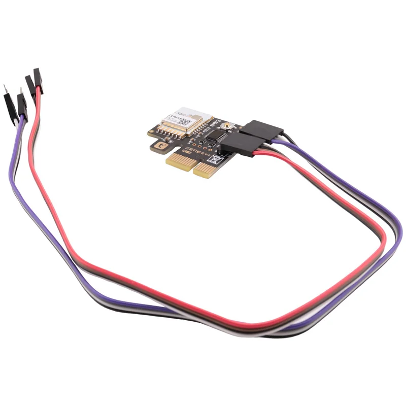 AS95-6X Tuya Wifi Computer Interruttore di ripristino dell'alimentazione Scheda Pcie per computer PC, telecomando APP, supporto Google Home, MINI Card