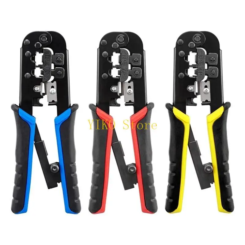 K32C RJ45 Cable Crimper Crimping Pliers Ethernet LAN 6P 8P Tool view 3