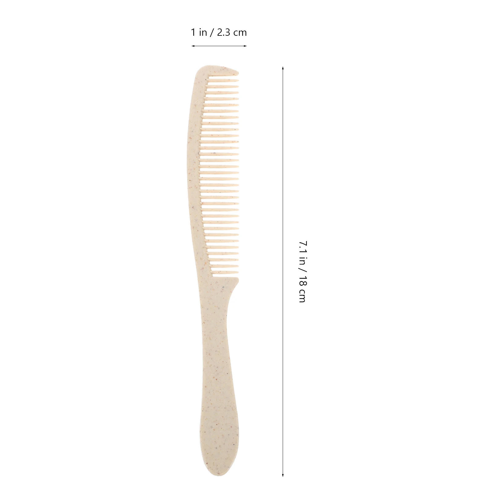 

Styling Disposable Comb Bulk Combs Hairdressing Detangle Beige Abs Travel