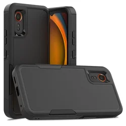 Hybrid Rugged Armor Shockproof Phone Case For Samsung Galaxy Xcover 7 6.6 inches TPU Frame Hard Plastic Protective Back Cover