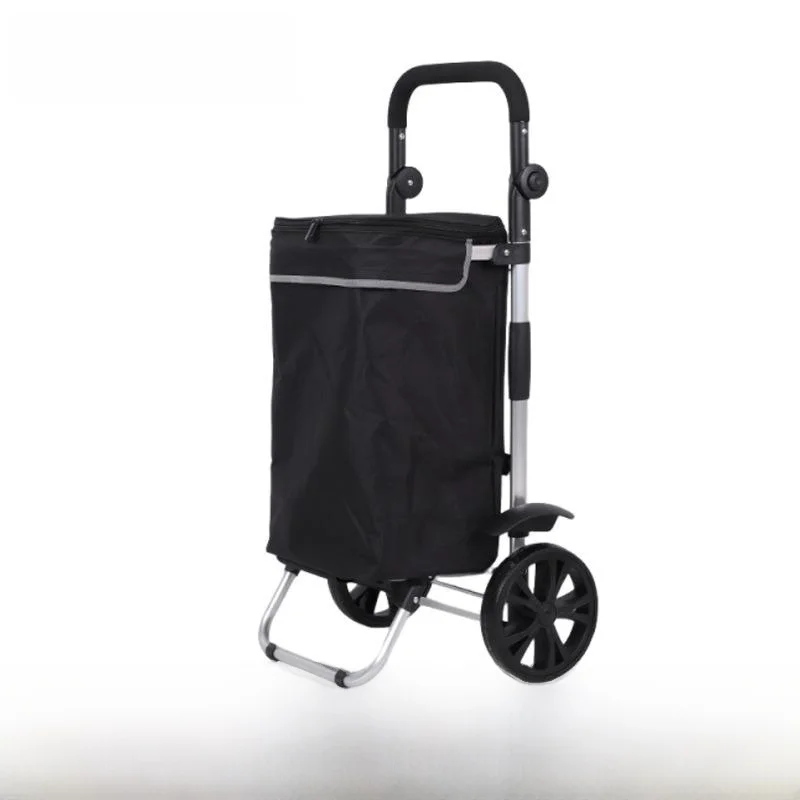 portable-home-use-shopping-cart-vegetable-buying-little-trolley-stair-climbing-elderly-cart-foldable-hand-pull-rod-push-cart