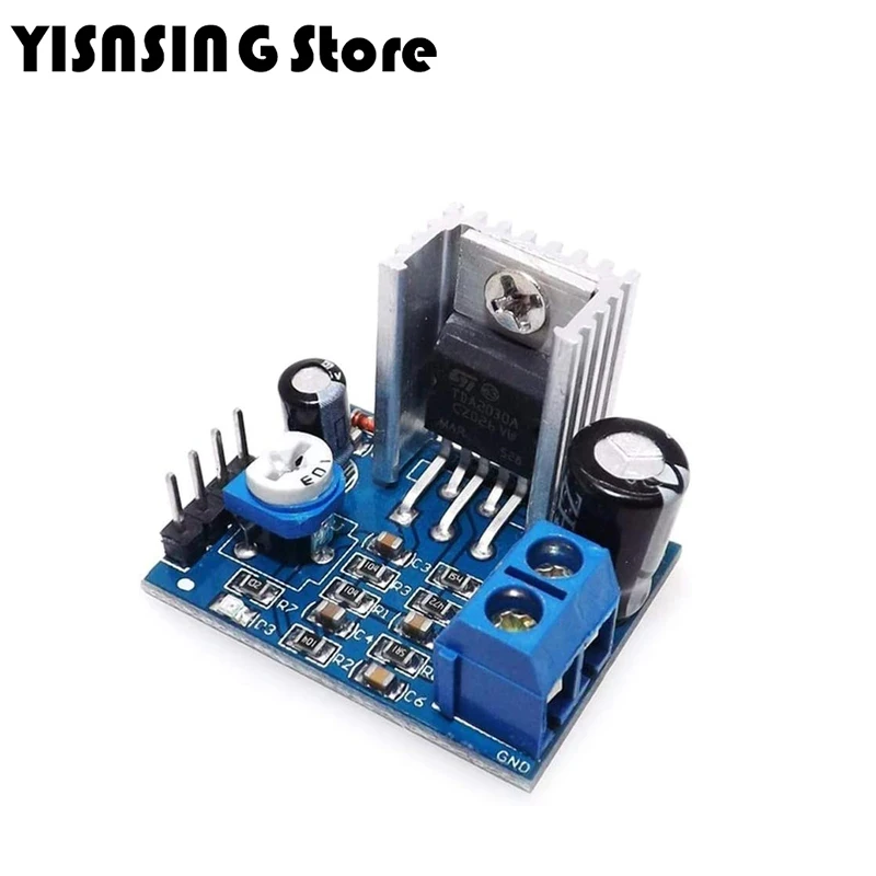 10pcs TDA2030 Module Power Supply TDA2030 Audio Amplifier Board Module TDA2030A 6-12V Single Diy Kit