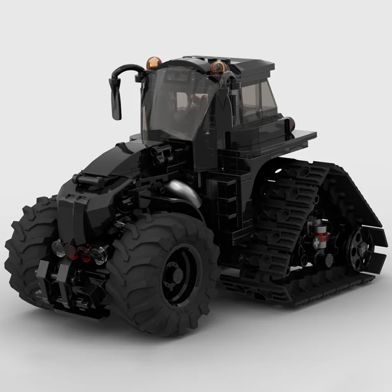 New 532Pcs Moc Tractor S416 Trailer Model Diy Creative Ideas Technology Bricks Toy Birthday Christmas Gift Technology Blocks