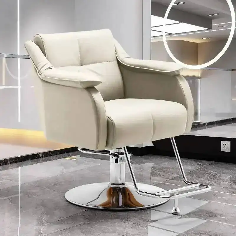 Chair Special Shop Salon Hair Barber Internet Celebrity Hair Cutting Chair Light Luxury Simple Salon Chair for Hair Stylist