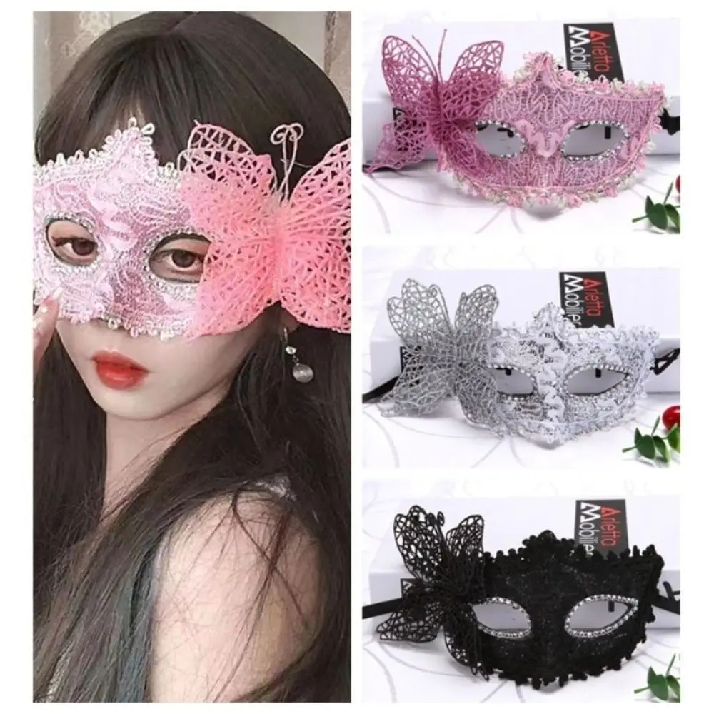 Seite Schmetterling Maskerade Maske neue Mode halbes Gesicht Augen maske Party Make-up Ball venezia nische Party Karneval Maske