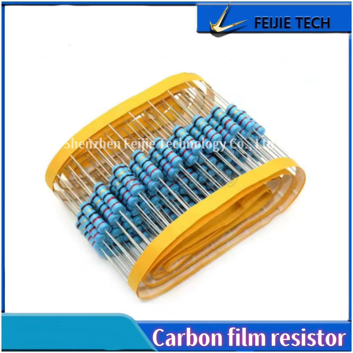 50 個 1 ワット金属皮膜抵抗器 1% 0.1R-2.2M 10R 22R 47R 100R 330R 1K 4.7K 10K 22K 47K 100K 330K 470K 1 2 10 22 47 100 330 1M オーム