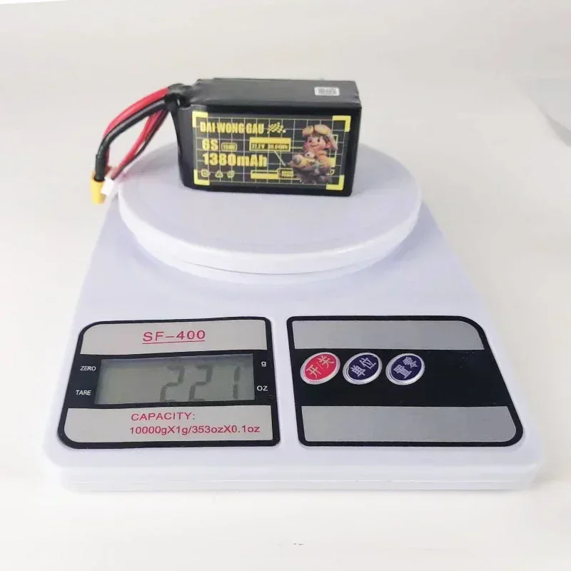 DAI WONG GAU 1380mAh 6S 150C en 1350mAh 6S 160C LiPo batterij met XT60-stekker voor RC FPV Drone Hoge capaciteit 6S Lipo-batterij
