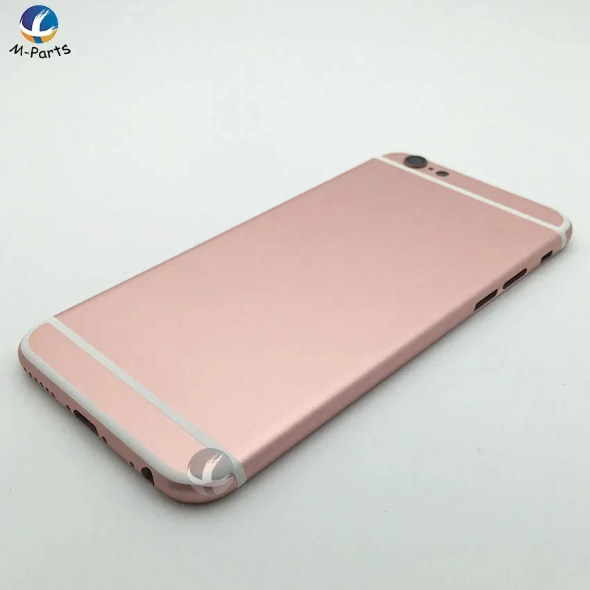 Back Housing For iphone 6S Metal Rear Cover Battery cover Lid Door Chassis Frame OEM AAA + Free Battery Sticker Tool Replacement