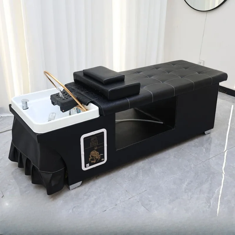 Hair Treatment Shampoo Bed, Special Beauty Salon For Health Center, Constant Temperature Water Circulation Fumigation, Hot Water