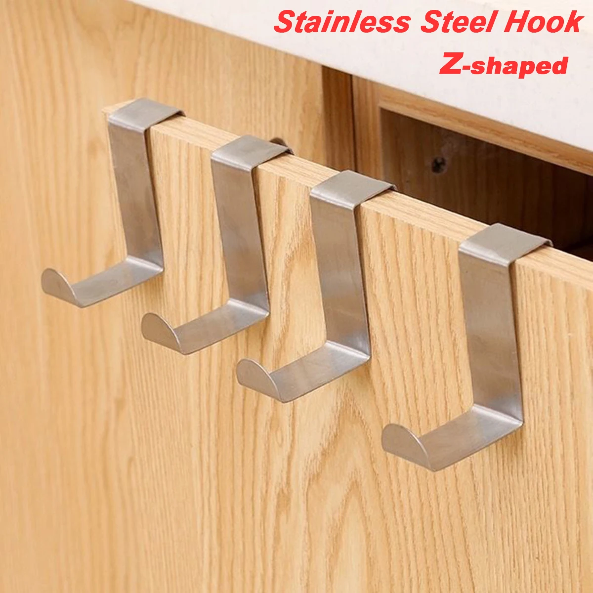 

Z-Shaped Stainless Steel Hook/Office Desktop Drawer Partition Screen Flat Cabinet Hook