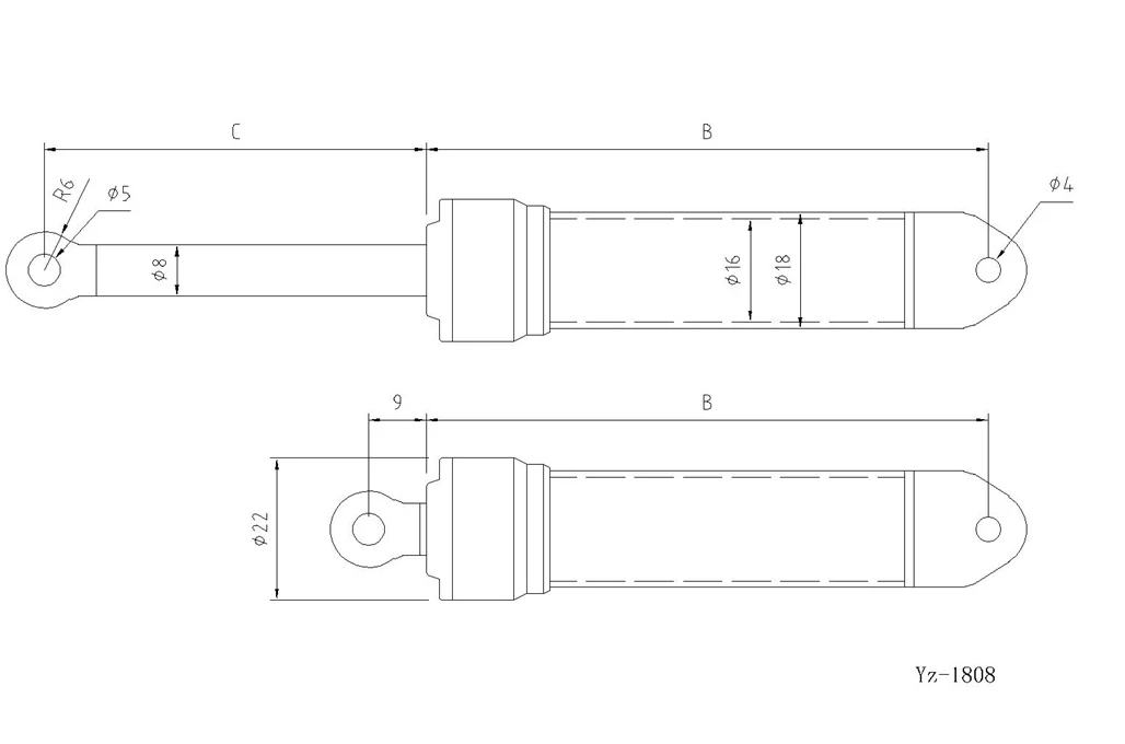 

LESU 1pc Hydraulic Oil Cylinder For 1/14 RC Dumper Truck DIY Tamiyaya Car Model Spare Parts TH02453