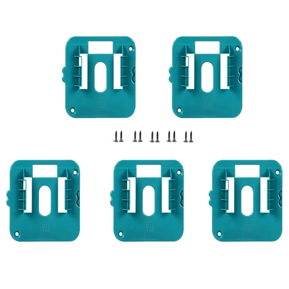 

New 5PCS Battery Holder for Makita 18V Li-Ion Battery Storage Mounts Dock Holder Fit for Makita BL1860 BL1850 BL1840 BL1830