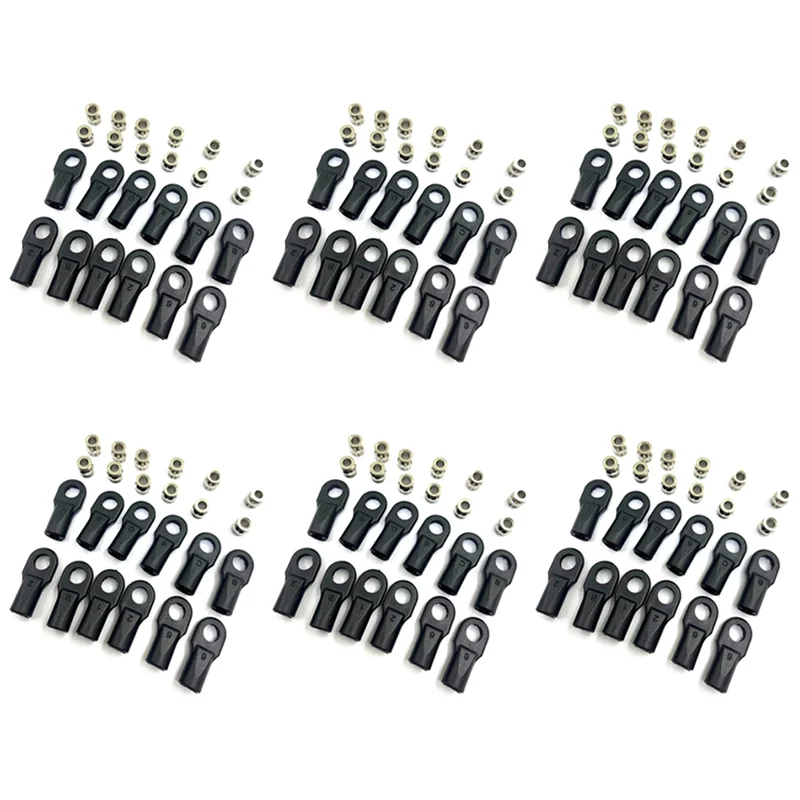 72Pcs 5347 Rod End Ball Joint General Trolley Ball Sets For 1/10 Traxxas E-REVO REVO SUMMIT