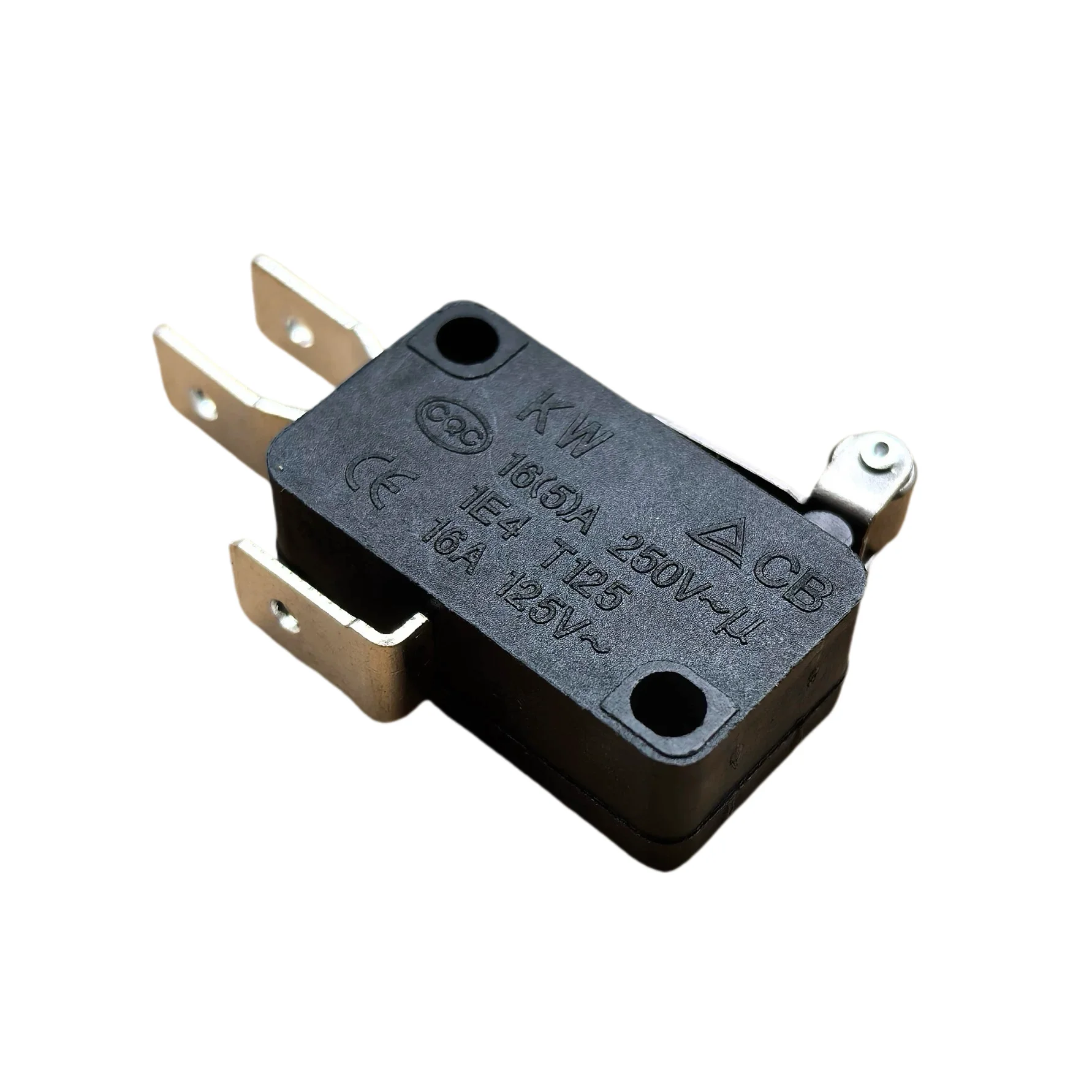 1 قطعة/السلع الترا الراقية KW8-3 الفضة نقطة Microswitch الصغيرة الذاتي إعادة تعيين السفر المحدد 16A دفع اللمس الحنفية 6.3 محطة #5