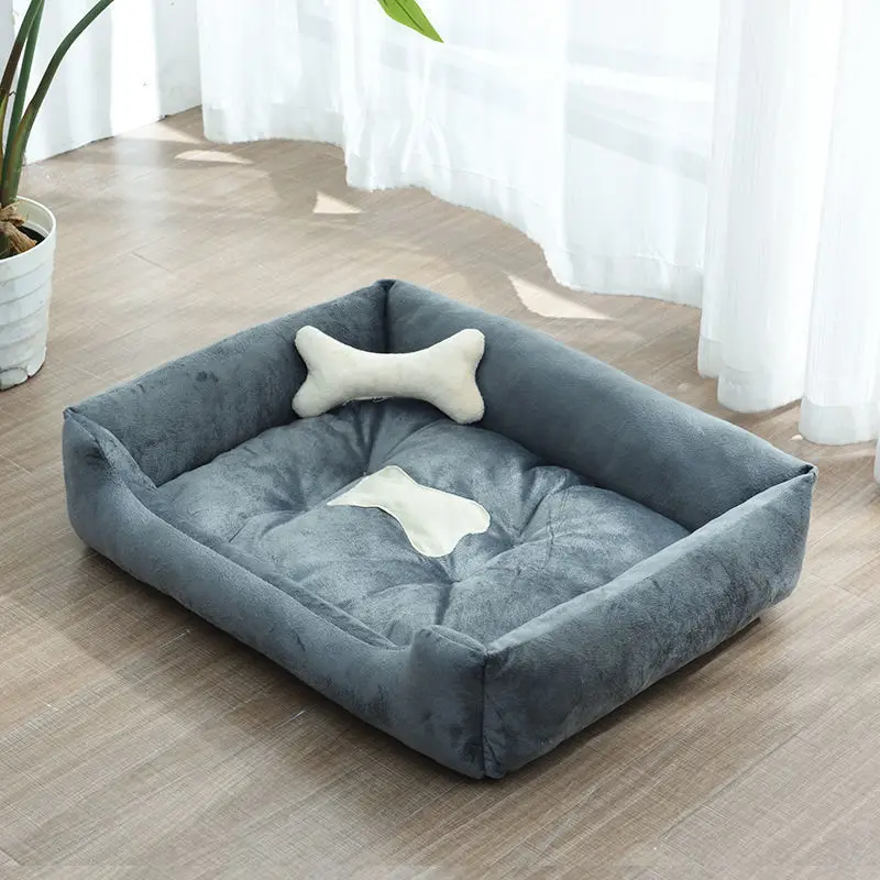Dog Kennel All-season Universal Pet Bed House for Small Medium Large Dogs Cats Soft Bed Pad Winter Warm Pet Sleeping Supplies - Image 4