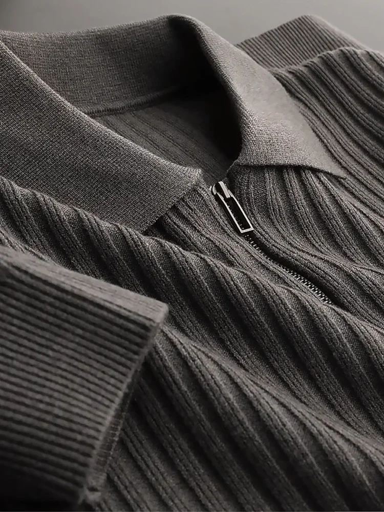 

Теплый облегающий вязаный джемпер для мужчин: деловой стиль, осень-зима, базовый слой, молодежный, трендовый, повседневный, с длинным рукавом