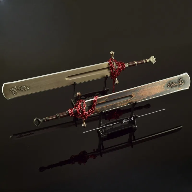 Anneau Marais en alliage de 30cm, modèle d'arme, périphériques de jeu, ornements de bureau, Collection d'artisanat, cadeau, jouet pour enfants