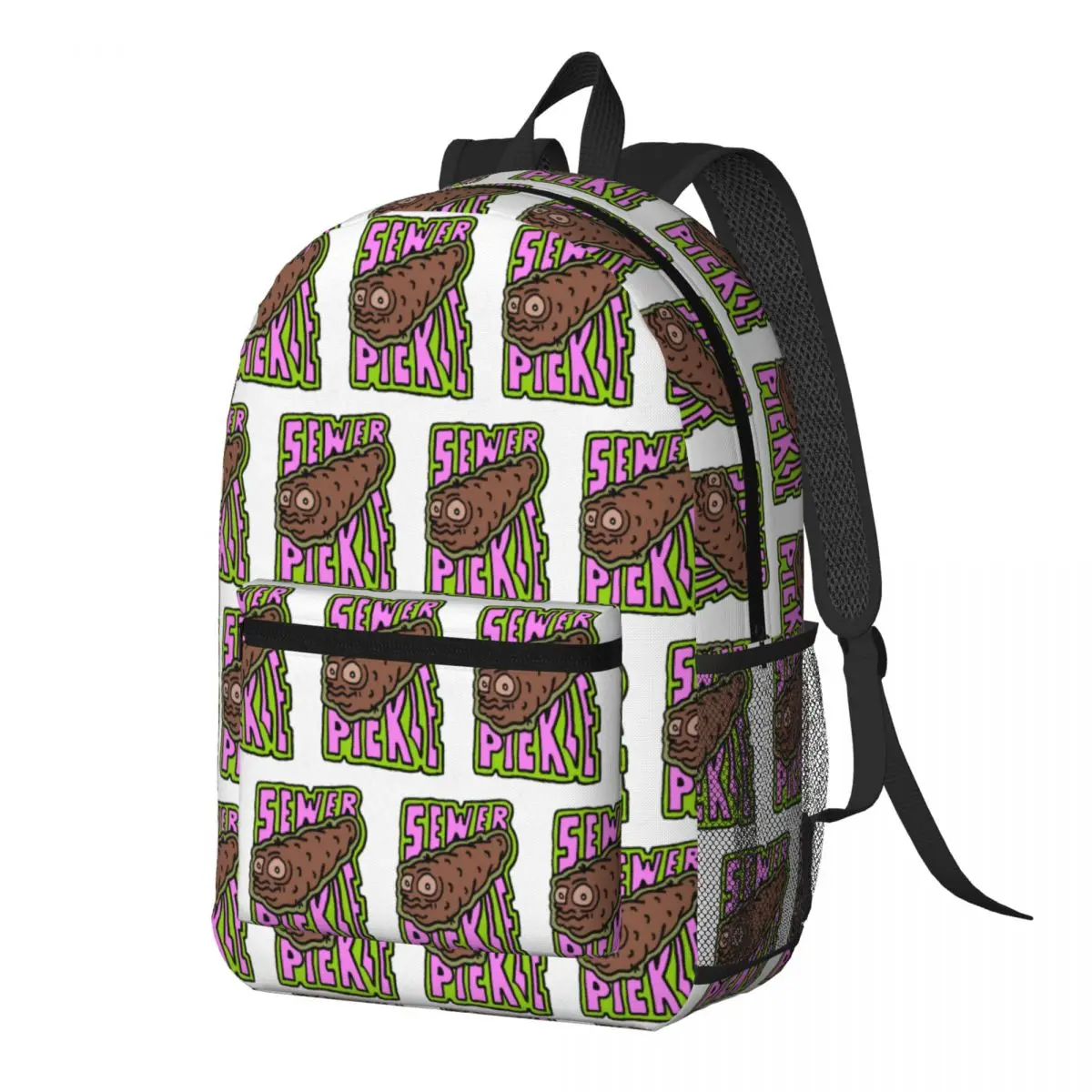 

Sewer Pickle Backpack Daypack Large Capacity Children BookBag School Bag Shoulder Bags for Men Women